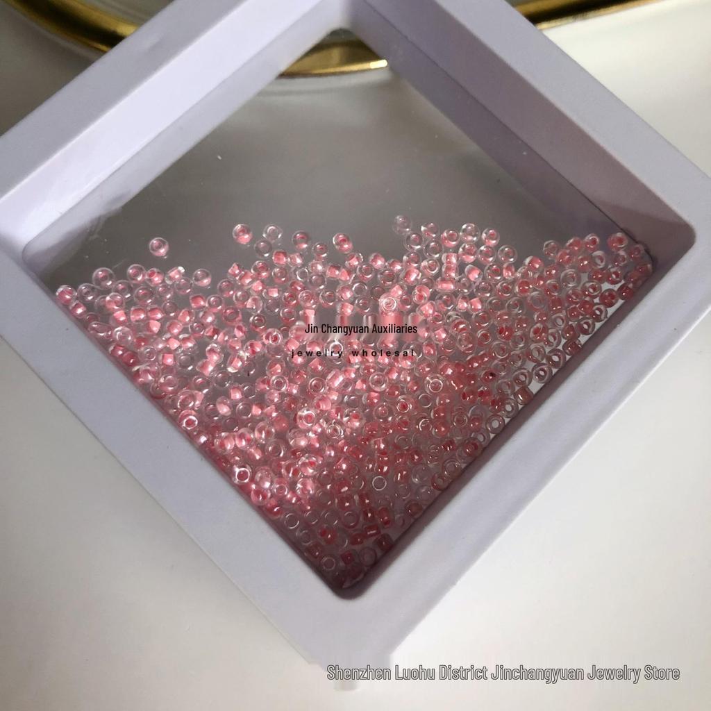 Pink Series Seed Beads & Sequins for DIY Handcrafts and Ancient Style Embroidery