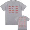 NIN Nine Inch Nails Peel It Back Tour 2026 Tshirt Cotton Loose Short Sleeve Male Tshirts Rock Band Street Style Fashion T Shirt