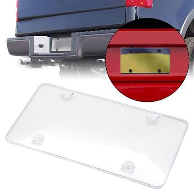 Cache de confidentialité pour plaque d'immatriculation Bloqueur de caméra Plaque d'immatriculation Étiquette de voiture Plaque d'immatriculation Housse teintée Cadre Pla K4J7