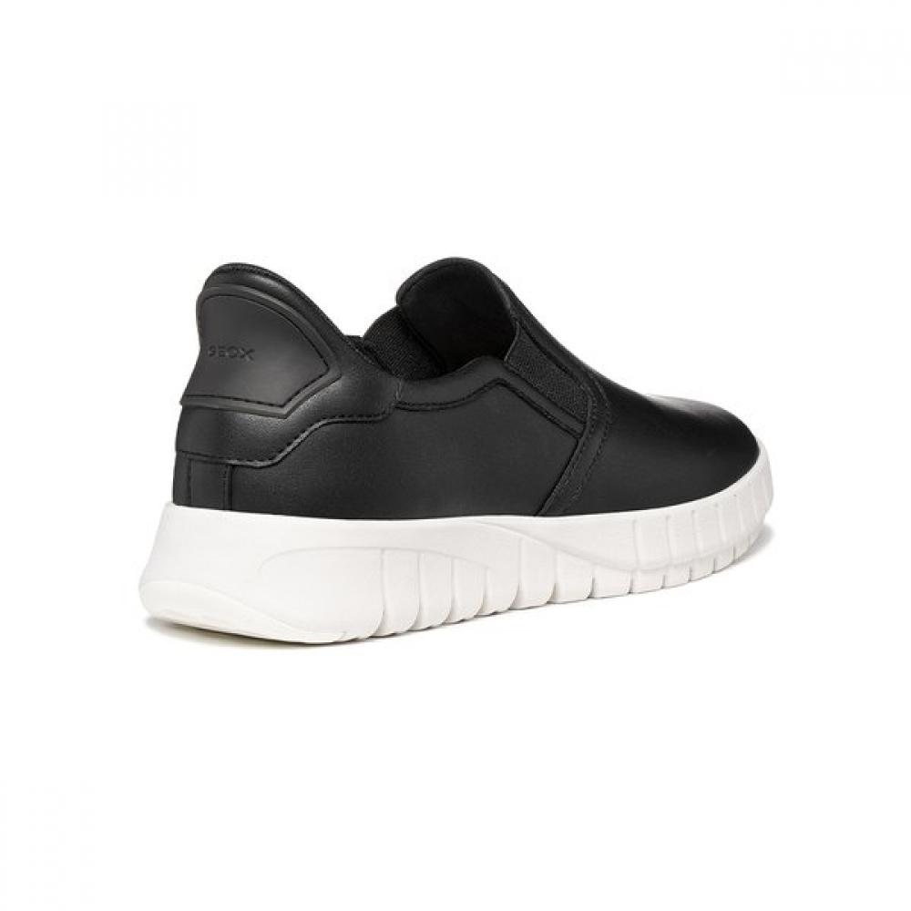 Geox Women S Comfort Slip On flexStride pluS Black 8gx7Sa6S1S