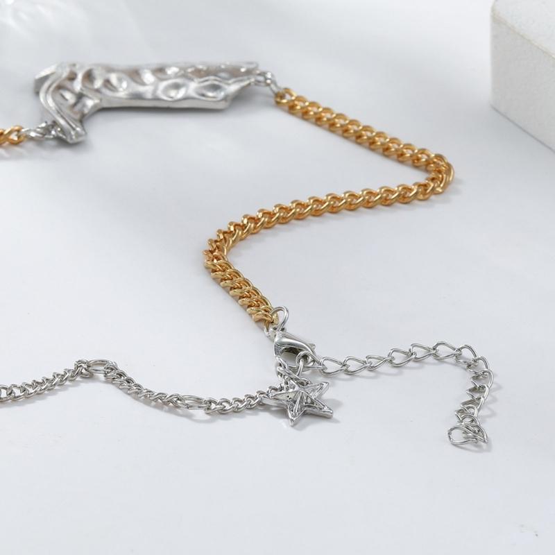 Retro Multi Layered Cowgirl Necklace Modern Cowgirl Necklace Featuring Layered Chains and Boots Pendant for Gathering