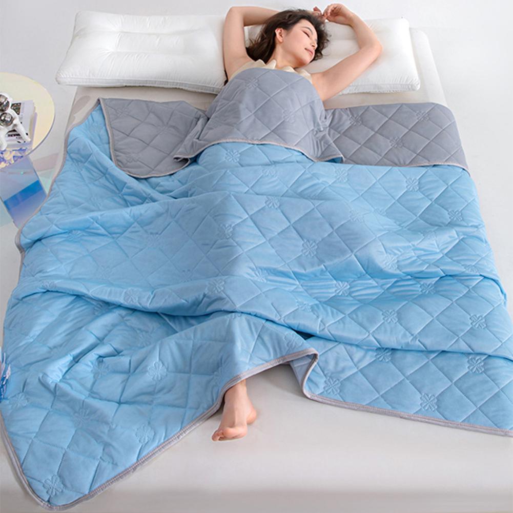 Cooling Blanket Bed Silky Air Condition Comforter Lightweight Summer Quilt Washable Soft Grade A Cooling Air Conditioner Quilt