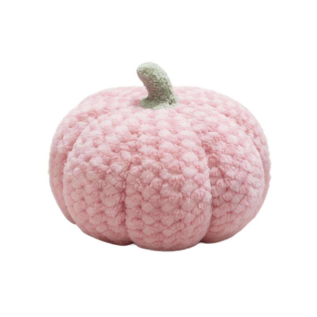 Cuscino Zucca Peluche Morbido Cuscino Imbottito in Lana d'Agnello Accessorio Decorativo per la Casa per Soggiorno Camera da Letto Divano Decorazione di Halloween 20cm 28cm