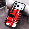 Milan Stylish Stripe Design Phone Case for iPhone 17 16 15 Pro Max Air 14 13 12 11 Plus Shockproof Capa Cover