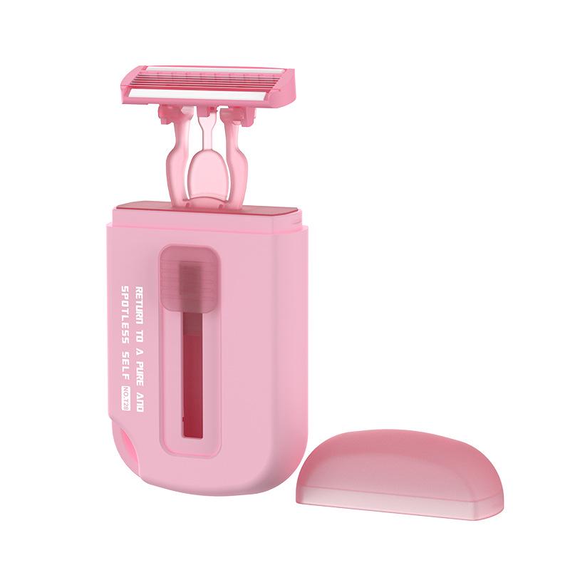 Retractable Women's Razor for Body, Legs, Armpits, and Private Areas