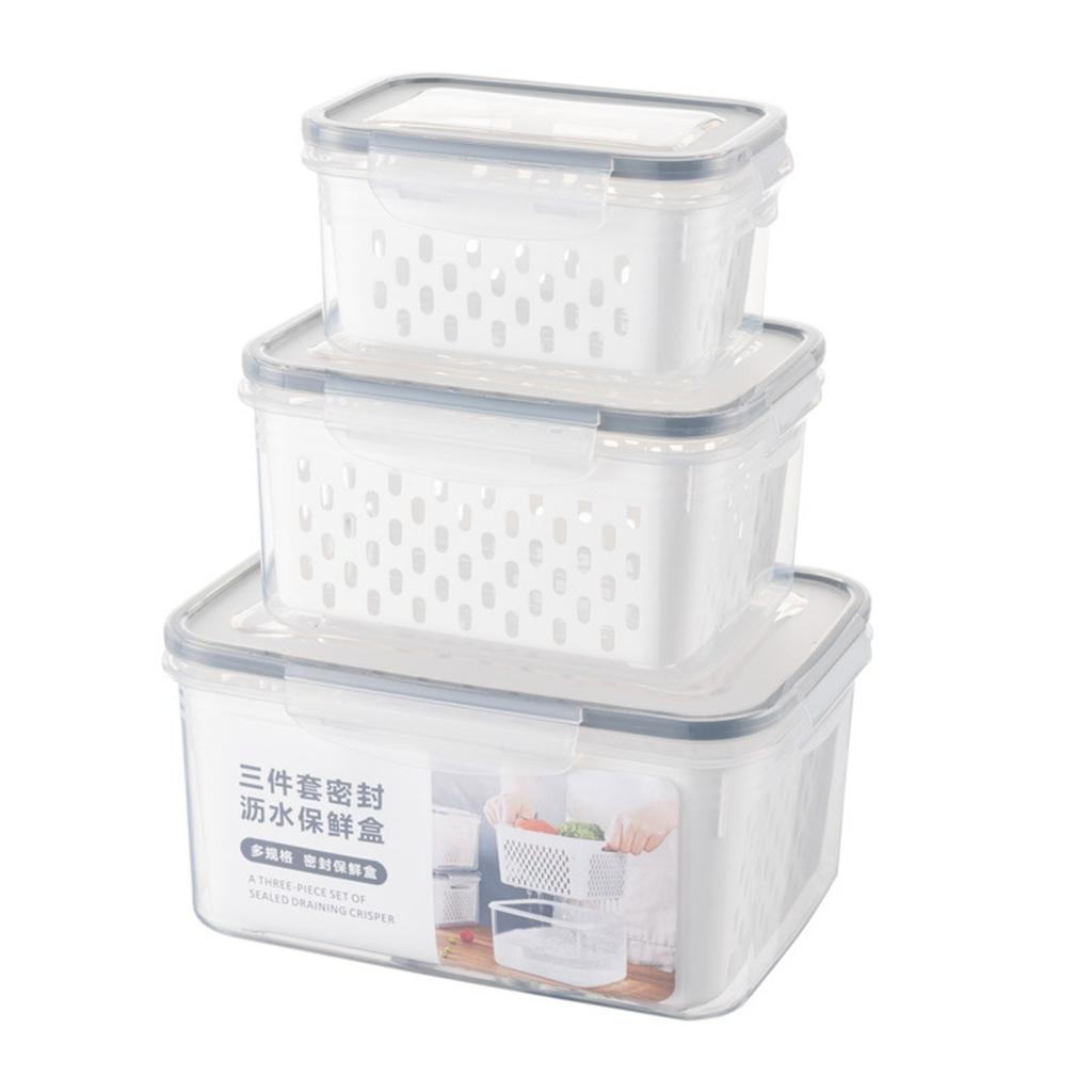 Fruit And Vegetable Storage Container For Refrigerator,  Fresh Container  Organizer