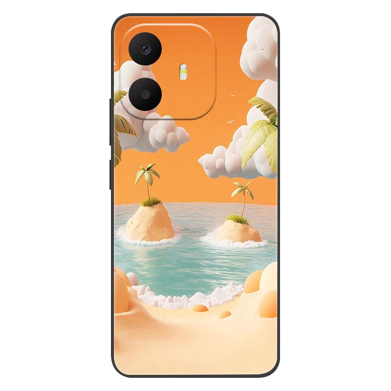 For TCL K70 Power 4G Case K70Power Fashion Silicone Soft TPU Bumper For TCL K70 K 70 4G T522A Phone Cover Shockproof Funda Coque