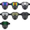 Retro Harley Windproof Motorcycle Goggles: Off-Road Riding One-Piece Mask Glasses