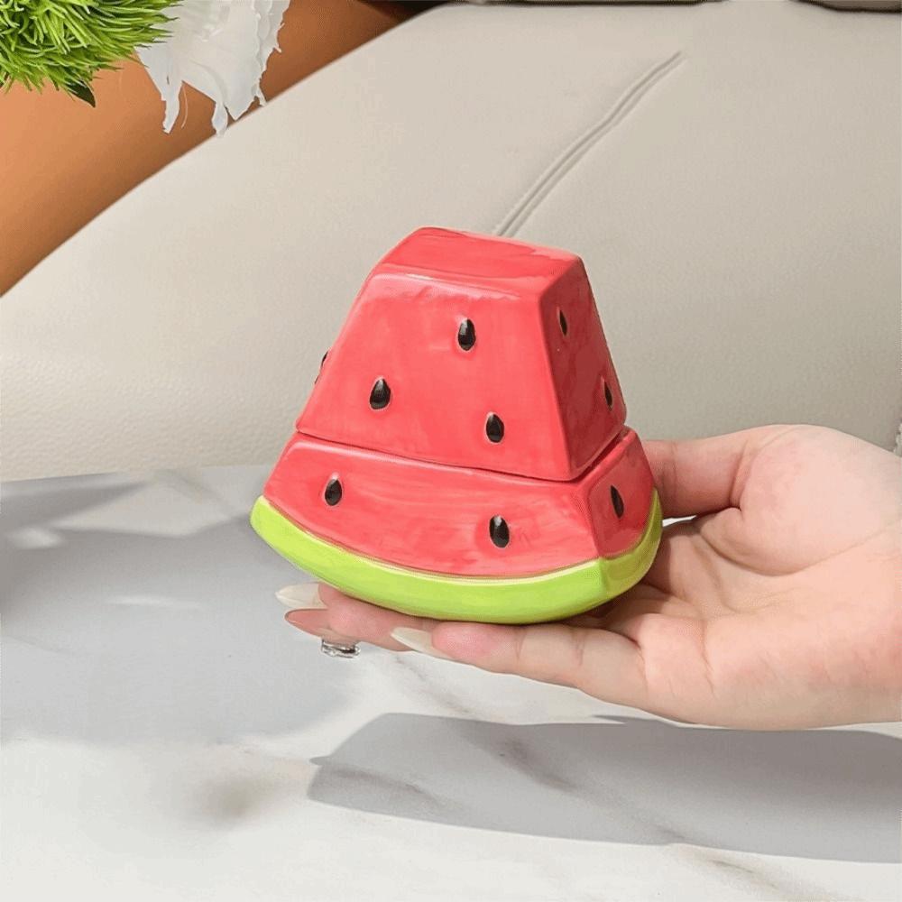 Decorative Ceramic Toothpick Jar Creative Dental Floss Box Novelty Storage Jar  Living Room Display