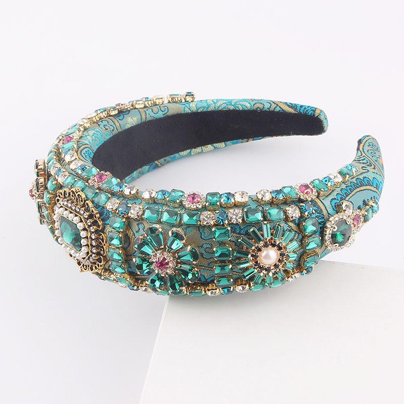 Baroque Hairbands Crystal And Diamante Hairbands Velvet HairBands Shopping And Party Elegant Headbands