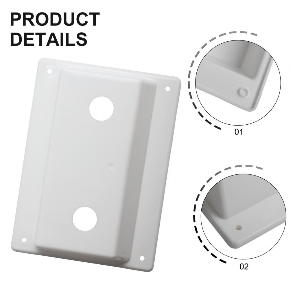 RV Faucet Bezel Cover Made of ABS Plastic for Reliable Leak Protection