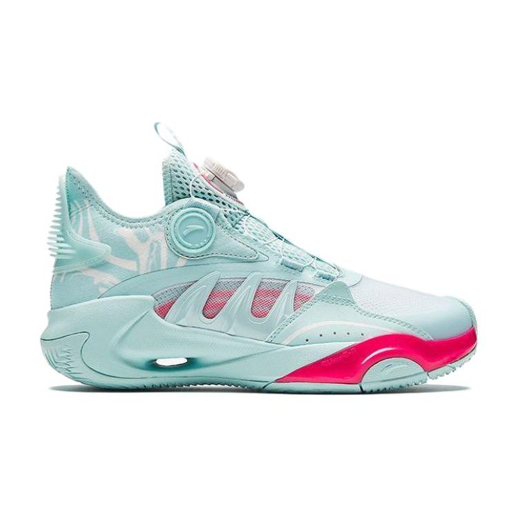 Anta Kids Wind Tunnel Wear-Resistant Breathable Mid-Top Running Shoes Kids Running Shoes Blue A312411107-2