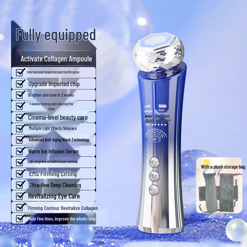 

Багатофункціональний пристрій для ліфтингу та підтяжки обличчя проти старіння з фотоомолодженням, гарячою та холодною терапією 2025 Upgrade 5.0Pro - Lifting & Anti-aging