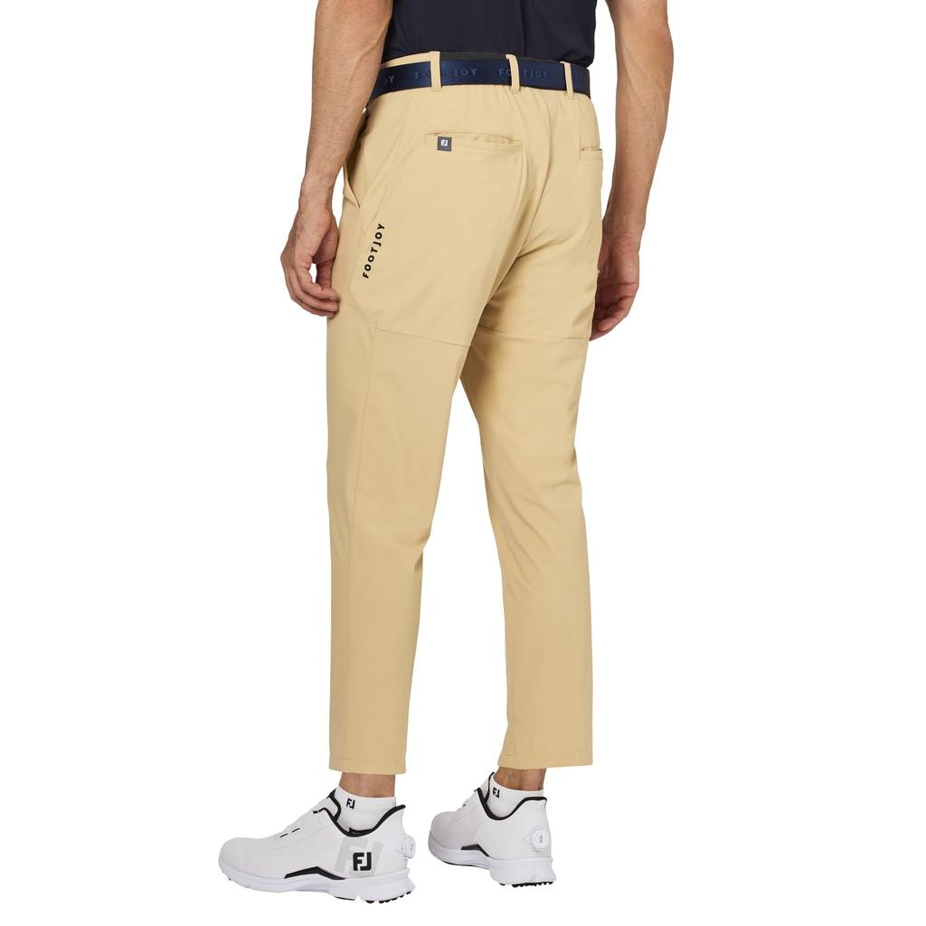 FootJoy Men's Super Stretch Ankle Golf Pants, Beige, Size XL (FJ-S25-P02, 34737-XL)