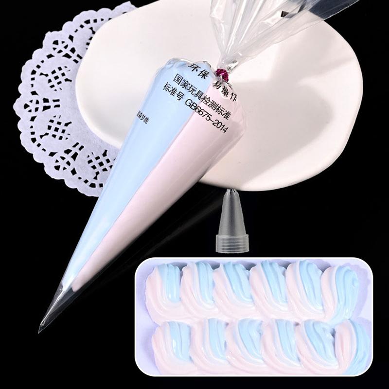 

Двухцветный клей для взбитых сливок. Материалы корпуса телефона Diy. 100 г крем-глиняного клея. as the picture