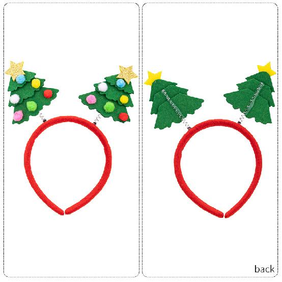 Christmas Party Headband, Elf Leg & Antler Cartoon Hair Hoop for Adults & Kids