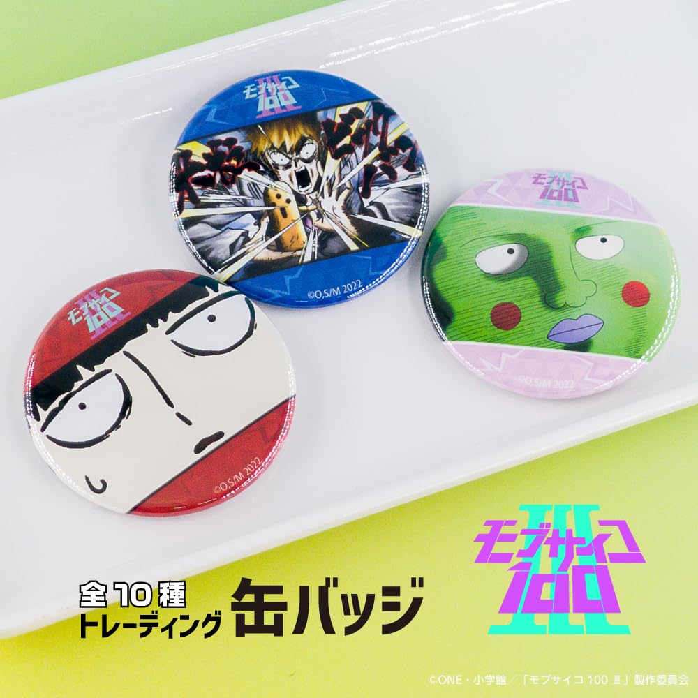 Mob Psycho 100 III Trading Badge Box of 10