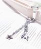 Polarita Twin Star Chain Keyring (PLT-kr-002_SV)