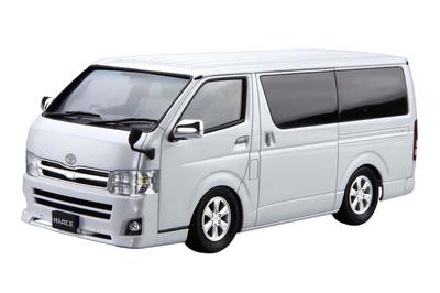 Aoshima Bunka Kyozai The Model Car Toyota TRH200V Hiace Super GL Scale Plastic Model (AOSHIMA) '10 1/24