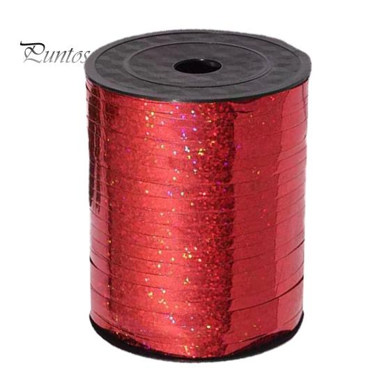 500 Yards Curling Ribbon Glitter Shiny Ballon Ribbon String Roll for Gift Wrapping Crafts Party Decorations