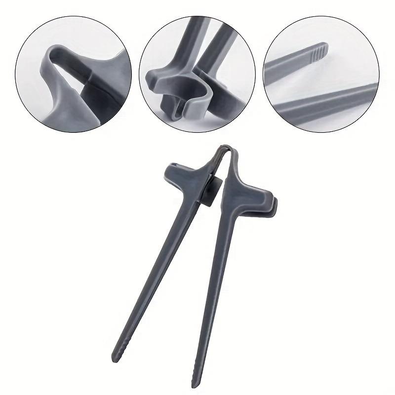 Creative Finger Food Clip Lazy Helper Chopsticks Game Playing Snacks No Mess Hand Chopsticks Finger Sleeve Food Clip