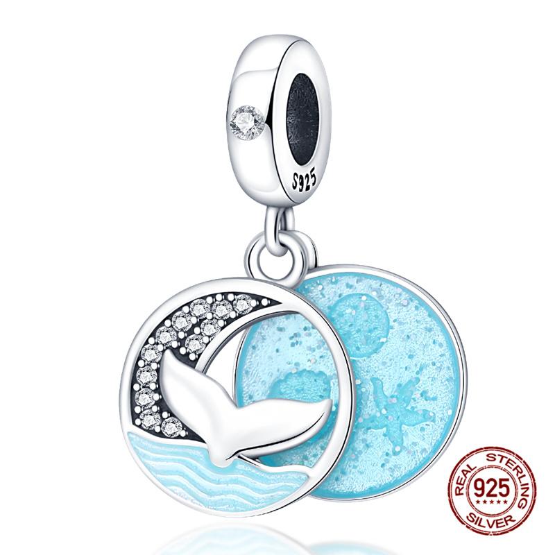 New In Original Charm Copper Ocean Series Sea Turtles Charms Beads Fit 3Mm Original Bracelet For Women Diy Fine Jewelry Gift