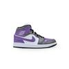 HJ5911-105 Nike Women's Air Jordan 1 Mid Metallic Purple (Women's)