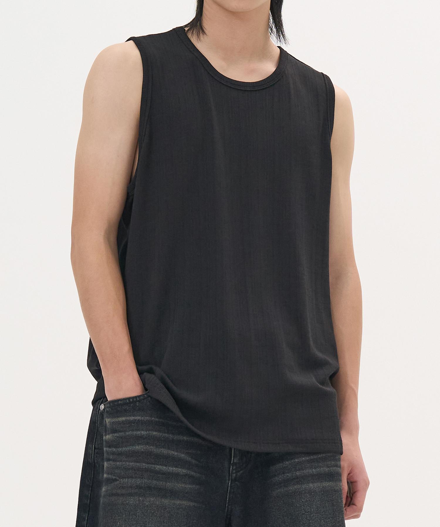 Крючком без рукавов Tofi (черный) Black/M