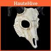 Halloween Mask With Sheep Skull 3d Resin Face For Costume Party And Role Play