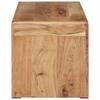 Vidaxl TV Stand, 110X33X33 Cm, Solid Acacia Wood
