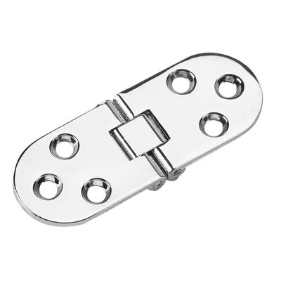 80*30mm Lega di Zinco Bordo Arrotondato Macchina da Cucire Tavolo Pieghevole Mobili Vassoio Ribaltabile Cerniera Argento