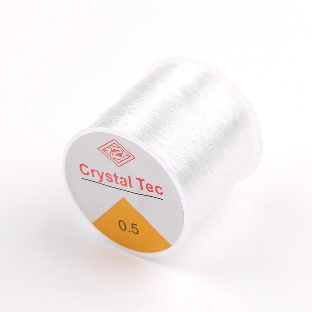 Elastic Beading Cord for Transparent Crystal and Buddhist Beads Bracelet