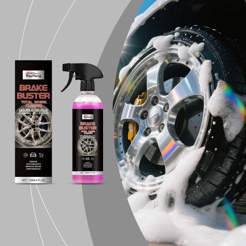 Car Brake Dust Cleaner for Wheel Rim Deep Clean Polish Protects Metal Surfaces Suitable for All Car Models
