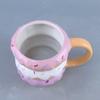 Creative Doughnut Ceramic Mugs, Personalized Birthday Cake-shaped Water Cups, Coffee Cups and Gift Cups