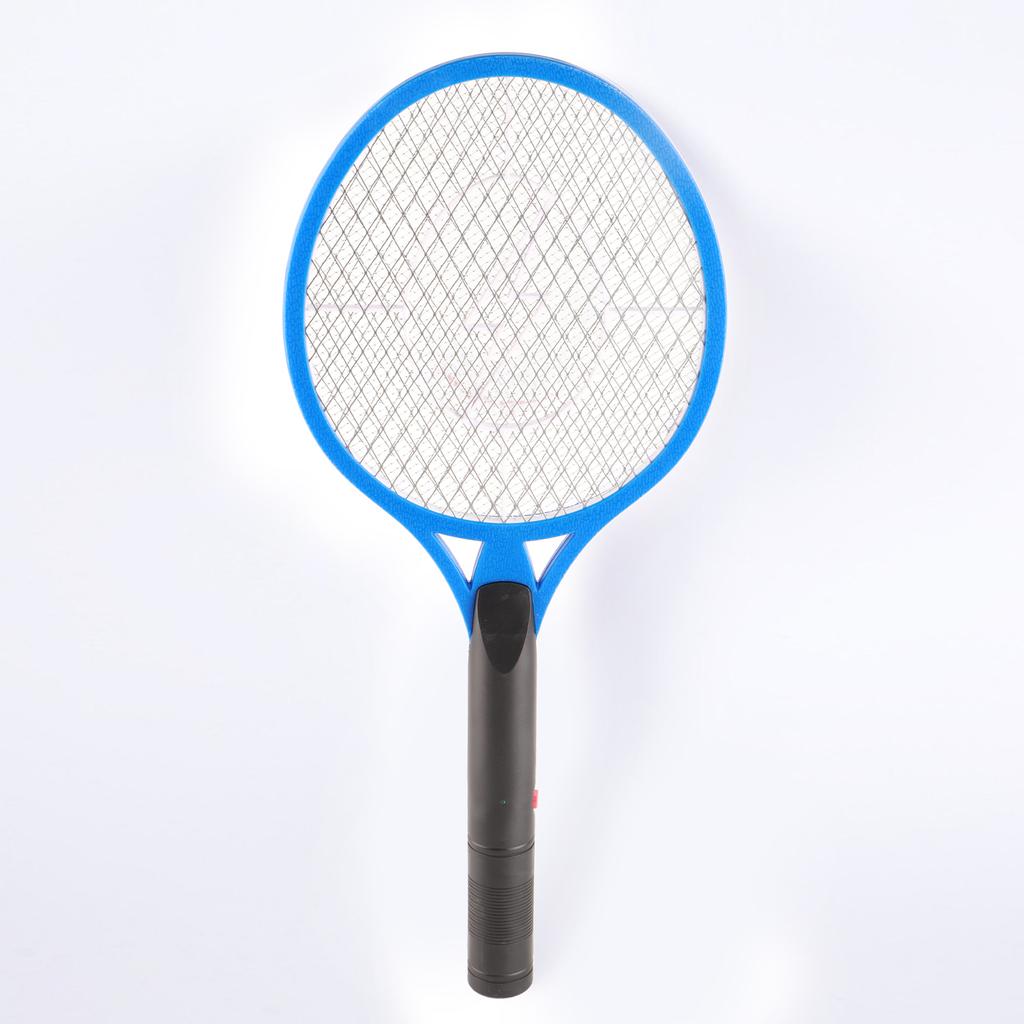 Electric Fly Swatter Racket Professional Triple Layer Large Mesh  Mosquito Bat for Home Campin