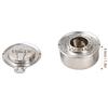 Alcohol Stove Stainless Steel Portable Alcohol Burner Stove with Fire Extinguishing Lid for Outdoor Camping