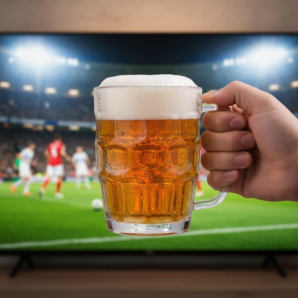 Imitation Glass Plastic Beer Cup Transparent Water Tumbler Durable Drinking Cup Dinning Table