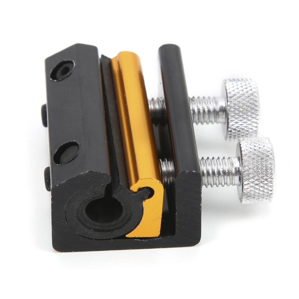 Oliatore Doppio per Cavi Moto Luber Lubrificatore Strumento Alluminio Gomma Modifica per ATV Nero Oro