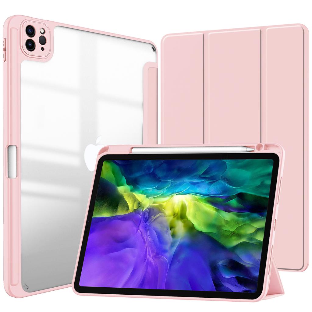 Case For Ipad Pro M5/M4 (11-Inch) 2025/2024 Models, Transparent Acrylic Back Cover