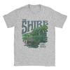 The Shire L-Lords Of The R-Rings T-Shirt for Men  Casual Pure Cotton Tee Shirt Crew Neck Short Sleeve T Shirt Printing Clothing