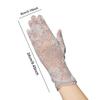 Sun Protection Lace Glove Thin Car Driving Mittens Elegant Touch Screen Gloves  Cycling
