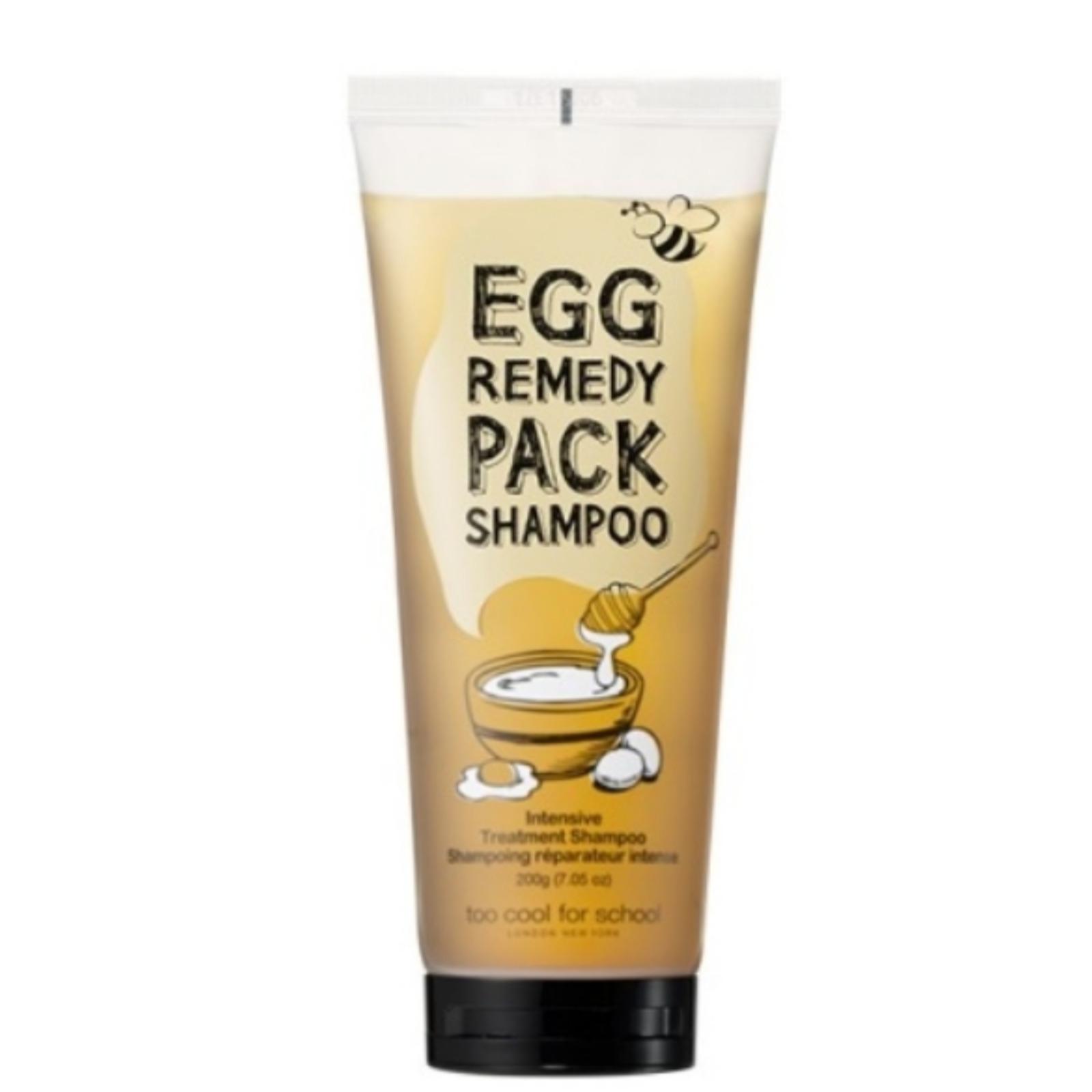 

[TOO COOL FOR SCHOOL] Egg Remedy Pack Shampoo 200g / Hair Treatment Shampoo / Hair Care