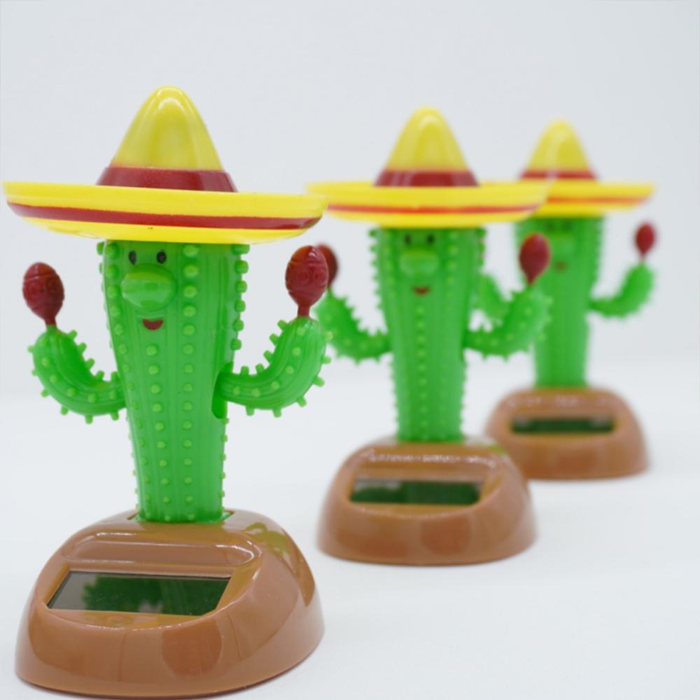 Schattig Auto Ornament, Schuddend Hoofd Ornament, Cactus Creatief Ornament, Auto Interieur Decoratie Accessoire, Woondecoratie Cadeau