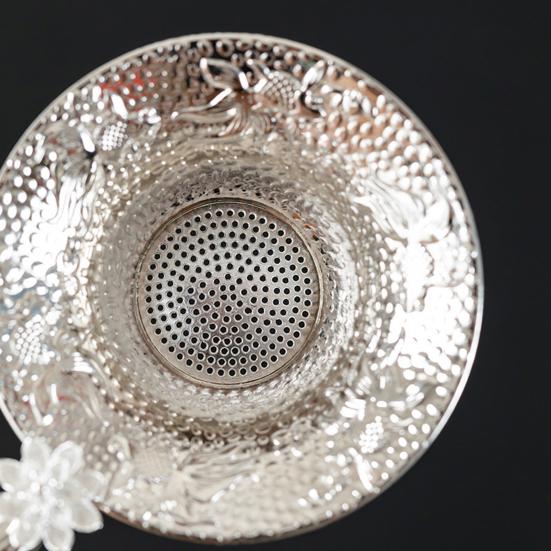 Tea Infuser Fine Mesh Filter for Loose Leaf Tea Elegant Fish Design Reusable Tea Strainer for Cup And Teapot