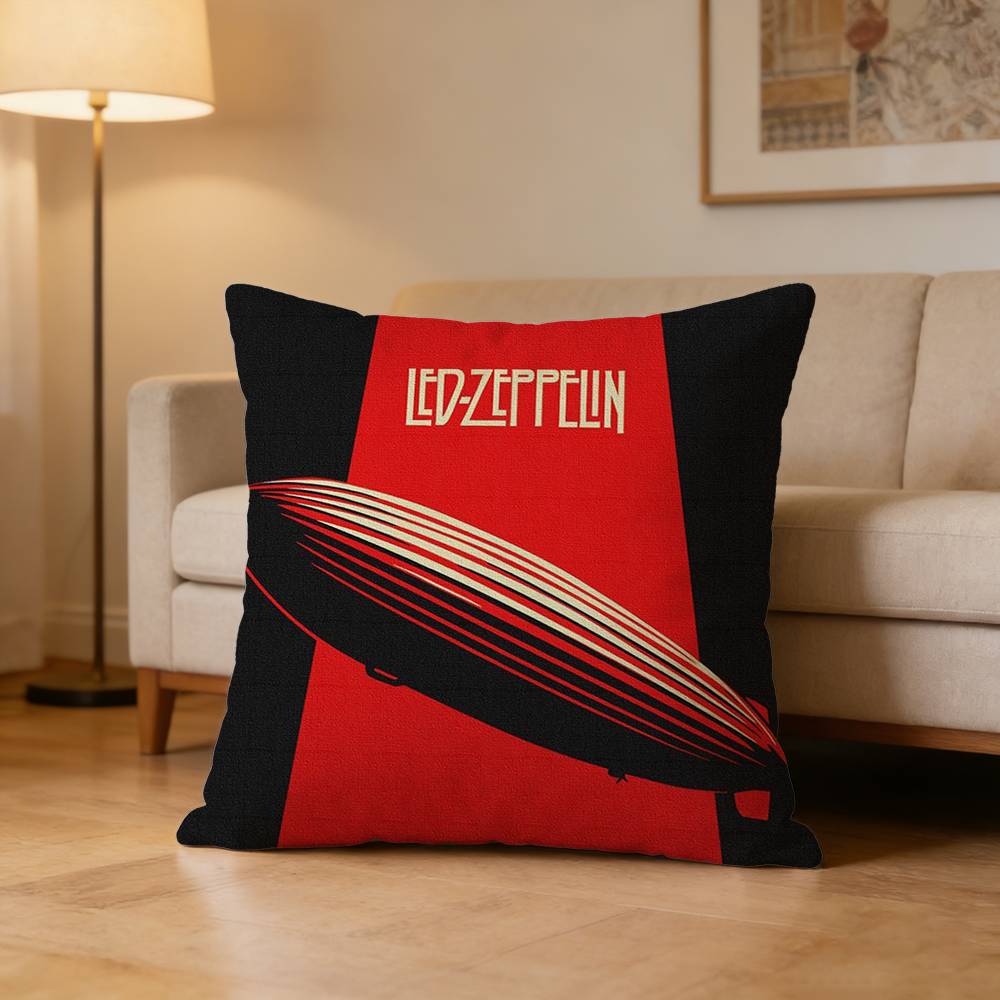 LLed ZZeppelinES Pillow Case Pattern Printed Pillowcase For Living Room Sofa Cushion Cover