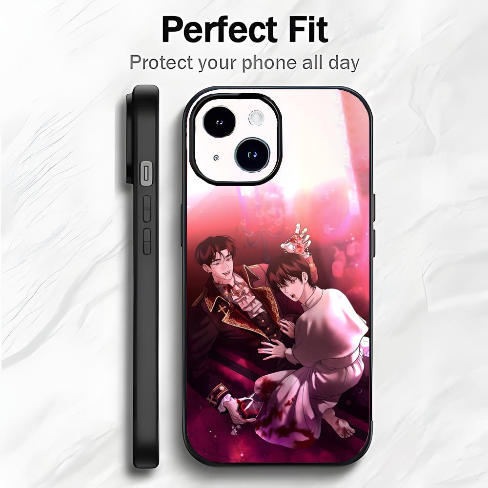 Romantic Korean Manhwa M-Mondays Savior Phone Case Phone Case Soft Packaging Lightweight For iPhone17 16 15 14 13ProMax