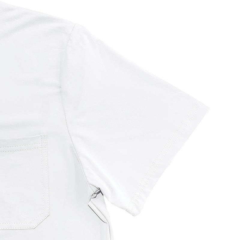 Summer New Short-sleeved Men T Slim Casual Men V-neck Short-sleeved T Shirt