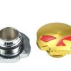 Motorcycle Modification Ghost Face Skull Fuel Tank Cap Retro Fuel Tank Cap Motorcycle Compatible With Xl883 Xl120 Dana