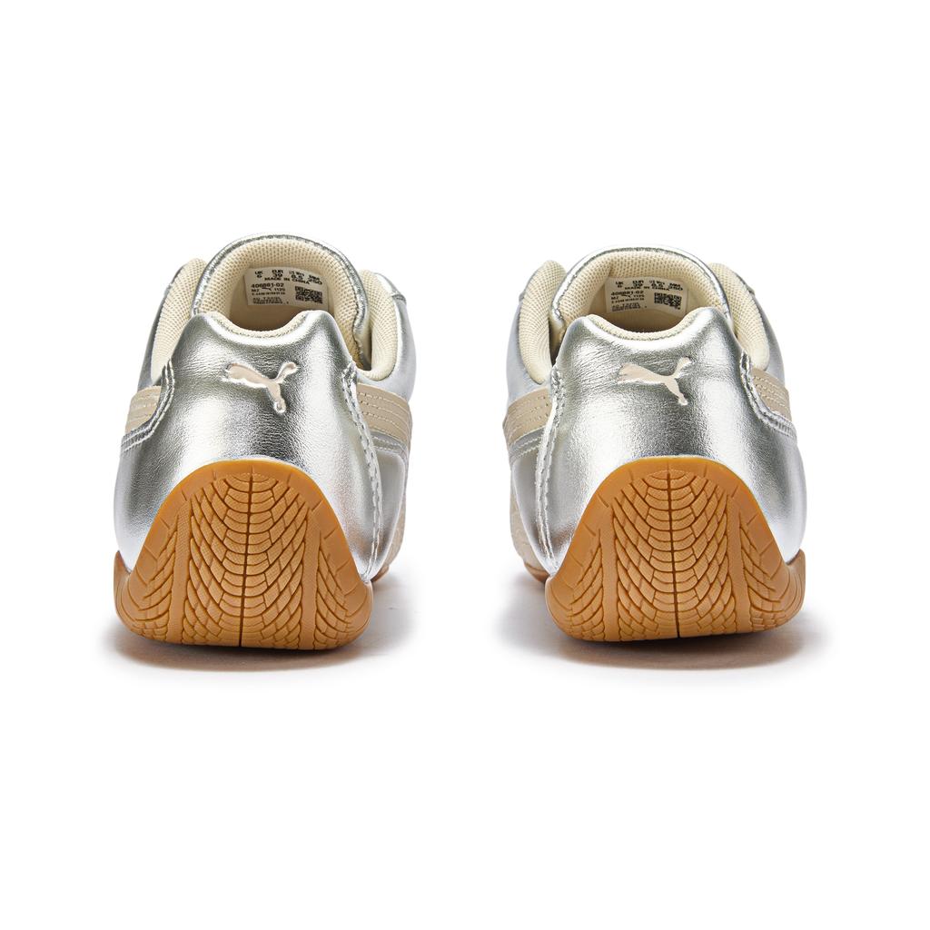 Puma Speedcat Silber Alpine Schnee Damen Sneaker Gummi 406881-02