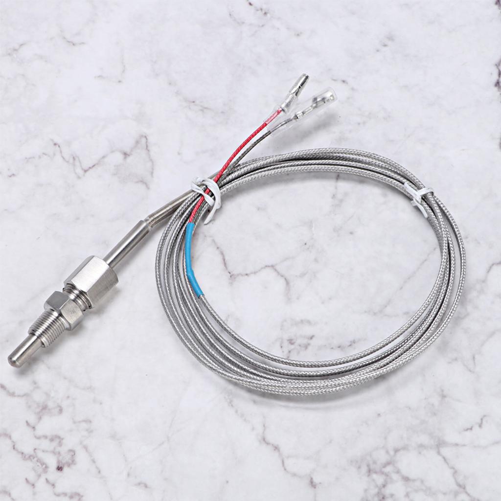 18in NPT Car Exhaust Temperature Sensor Thermometer Transmitter Transducer Accessory